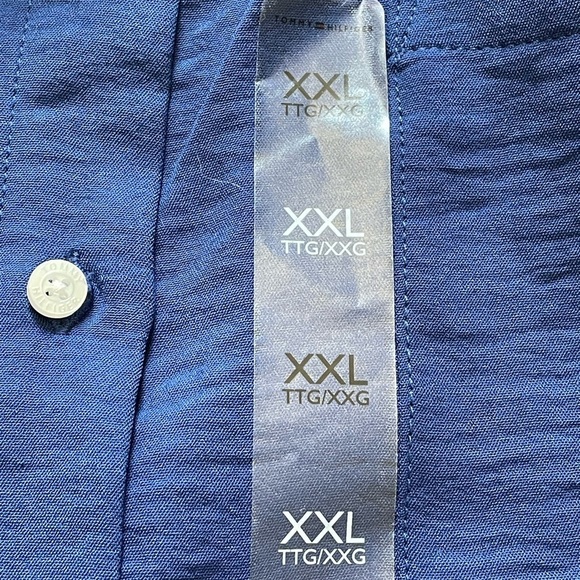 TOMMY HILFIGER
Women's Roll-Tab-Sleeve Button-Down Emblem Shirt - Picture 9 of 15